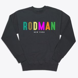 Rodman New York Color Pop Premium Crewneck Sweatshirt