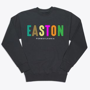 Easton Pennsylvania Color Pop Premium Crewneck Sweatshirt