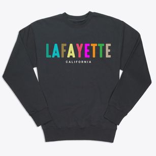 Lafayette California Color Pop Premium Crewneck Sweatshirt