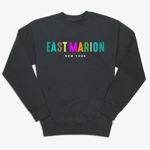 East Marion New York Color Pop Premium Crewneck Sweatshirt
