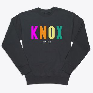 Knox Maine Color Pop Premium Crewneck Sweatshirt