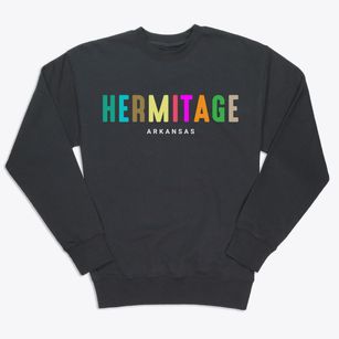 Hermitage Arkansas Color Pop Premium Crewneck Sweatshirt