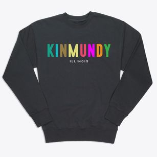 Kinmundy Illinois Color Pop Premium Crewneck Sweatshirt