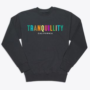Tranquillity California Color Pop Premium Crewneck Sweatshirt