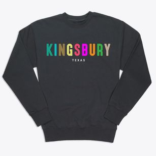Kingsbury Texas Color Pop Premium Crewneck Sweatshirt
