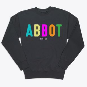 Abbot Maine Color Pop Premium Crewneck Sweatshirt