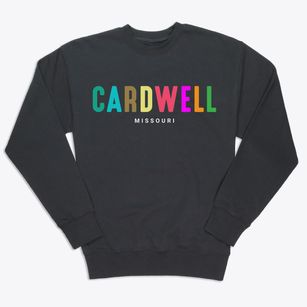 Cardwell Missouri Color Pop Premium Crewneck Sweatshirt