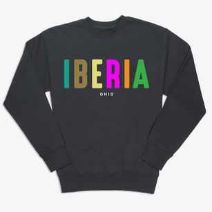 Iberia Ohio Color Pop Premium Crewneck Sweatshirt