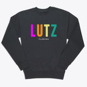 Lutz Florida Color Pop Premium Crewneck Sweatshirt