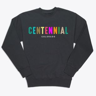 Centennial Colorado Color Pop Premium Crewneck Sweatshirt