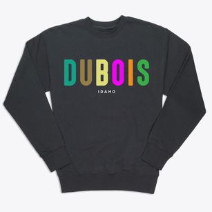 Dubois Idaho Color Pop Premium Crewneck Sweatshirt
