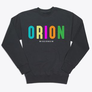 Orion Wisconsin Color Pop Premium Crewneck Sweatshirt