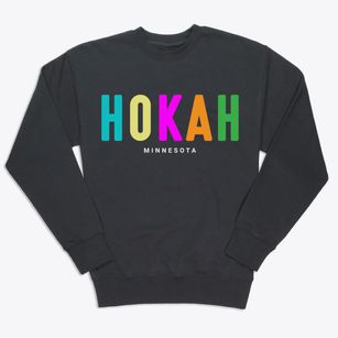 Hokah Minnesota Color Pop Premium Crewneck Sweatshirt
