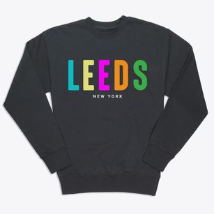 Leeds New York Color Pop Premium Crewneck Sweatshirt