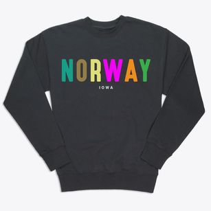 Norway Iowa Color Pop Premium Crewneck Sweatshirt