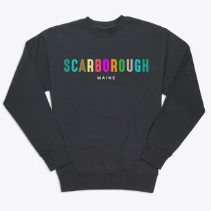 Scarborough Maine Color Pop Premium Crewneck Sweatshirt