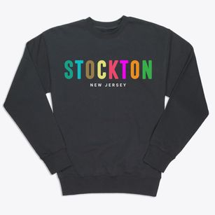 Stockton New Jersey Color Pop Premium Crewneck Sweatshirt
