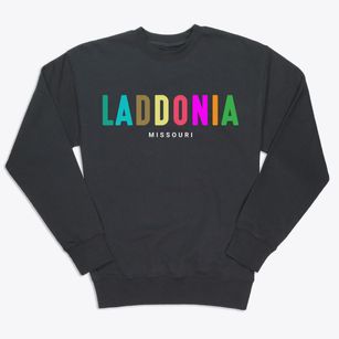 Laddonia Missouri Color Pop Premium Crewneck Sweatshirt
