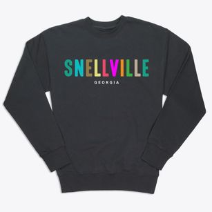 Snellville Georgia Color Pop Premium Crewneck Sweatshirt