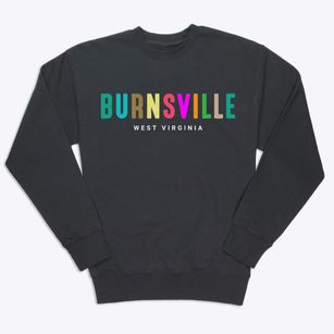 Burnsville West Virginia Color Pop Premium Crewneck Sweatshirt