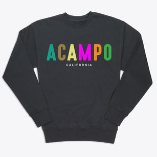 Acampo California Color Pop Premium Crewneck Sweatshirt