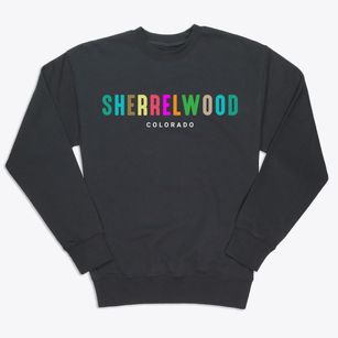 Sherrelwood Colorado Color Pop Premium Crewneck Sweatshirt