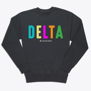 Delta Missouri Color Pop Premium Crewneck Sweatshirt