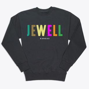 Jewell Kansas Color Pop Premium Crewneck Sweatshirt