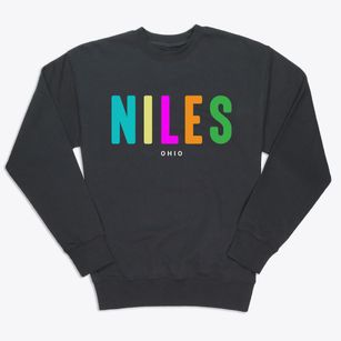 Niles Ohio Color Pop Premium Crewneck Sweatshirt