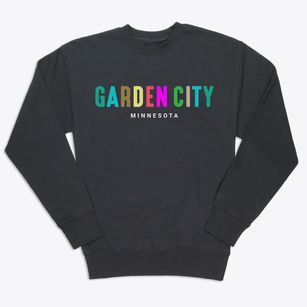 Garden City Minnesota Color Pop Premium Crewneck Sweatshirt