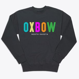 Oxbow North Dakota Color Pop Premium Crewneck Sweatshirt
