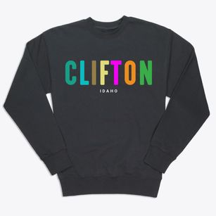 Clifton Idaho Color Pop Premium Crewneck Sweatshirt