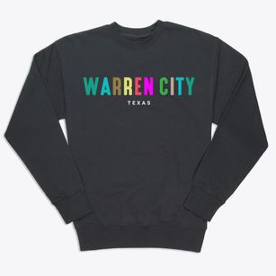 Warren City Texas Color Pop Premium Crewneck Sweatshirt