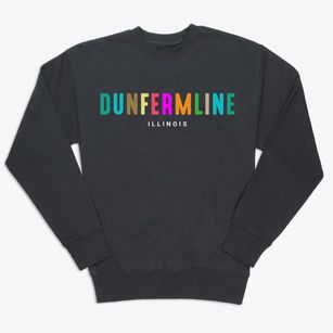 Dunfermline Illinois Color Pop Premium Crewneck Sweatshirt