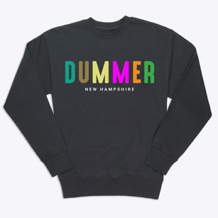 Dummer New Hampshire Color Pop Premium Crewneck Sweatshirt