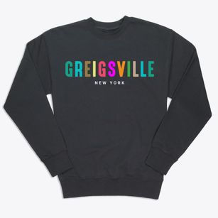 Greigsville New York Color Pop Premium Crewneck Sweatshirt