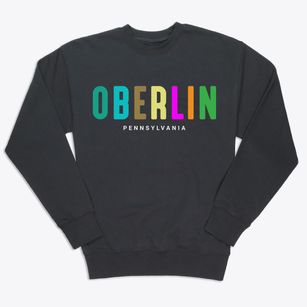 Oberlin Pennsylvania Color Pop Premium Crewneck Sweatshirt