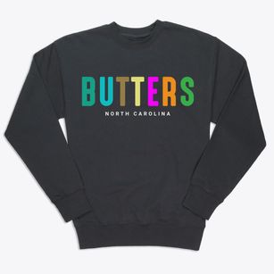 Butters North Carolina Color Pop Premium Crewneck Sweatshirt