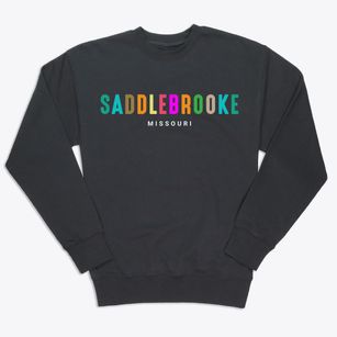 Saddlebrooke Missouri Color Pop Premium Crewneck Sweatshirt