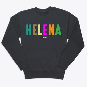 Helena Ohio Color Pop Premium Crewneck Sweatshirt