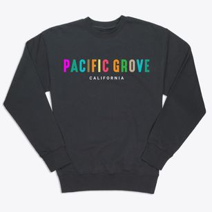 Pacific Grove California Color Pop Premium Crewneck Sweatshirt