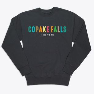 Copake Falls New York Color Pop Premium Crewneck Sweatshirt