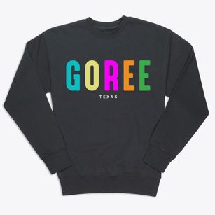 Goree Texas Color Pop Premium Crewneck Sweatshirt