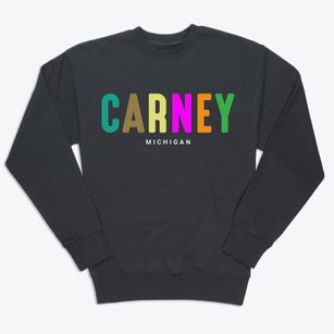 Carney Michigan Color Pop Premium Crewneck Sweatshirt