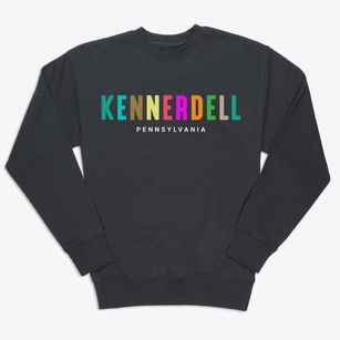 Kennerdell Pennsylvania Color Pop Premium Crewneck Sweatshirt