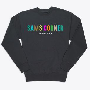 Sams Corner Oklahoma Color Pop Premium Crewneck Sweatshirt