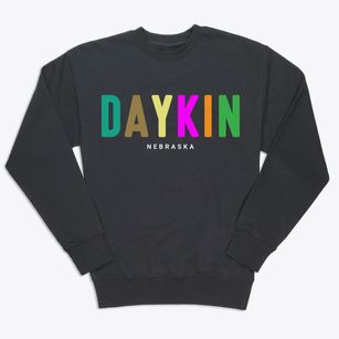Daykin Nebraska Color Pop Premium Crewneck Sweatshirt