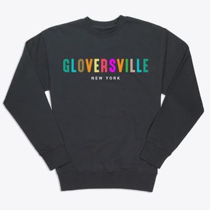 Gloversville New York Color Pop Premium Crewneck Sweatshirt