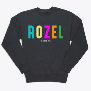 Rozel Kansas Color Pop Premium Crewneck Sweatshirt