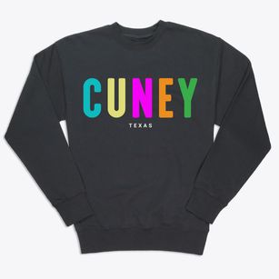 Cuney Texas Color Pop Premium Crewneck Sweatshirt